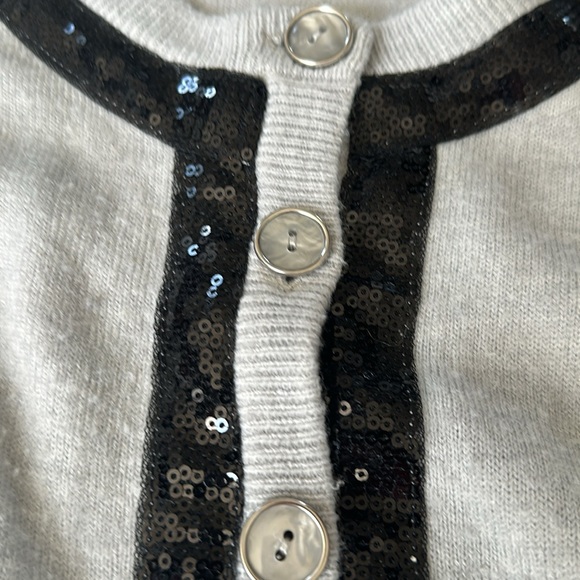 Black and Grey Soaked in Luxury Sweater - Picture 4 of 6